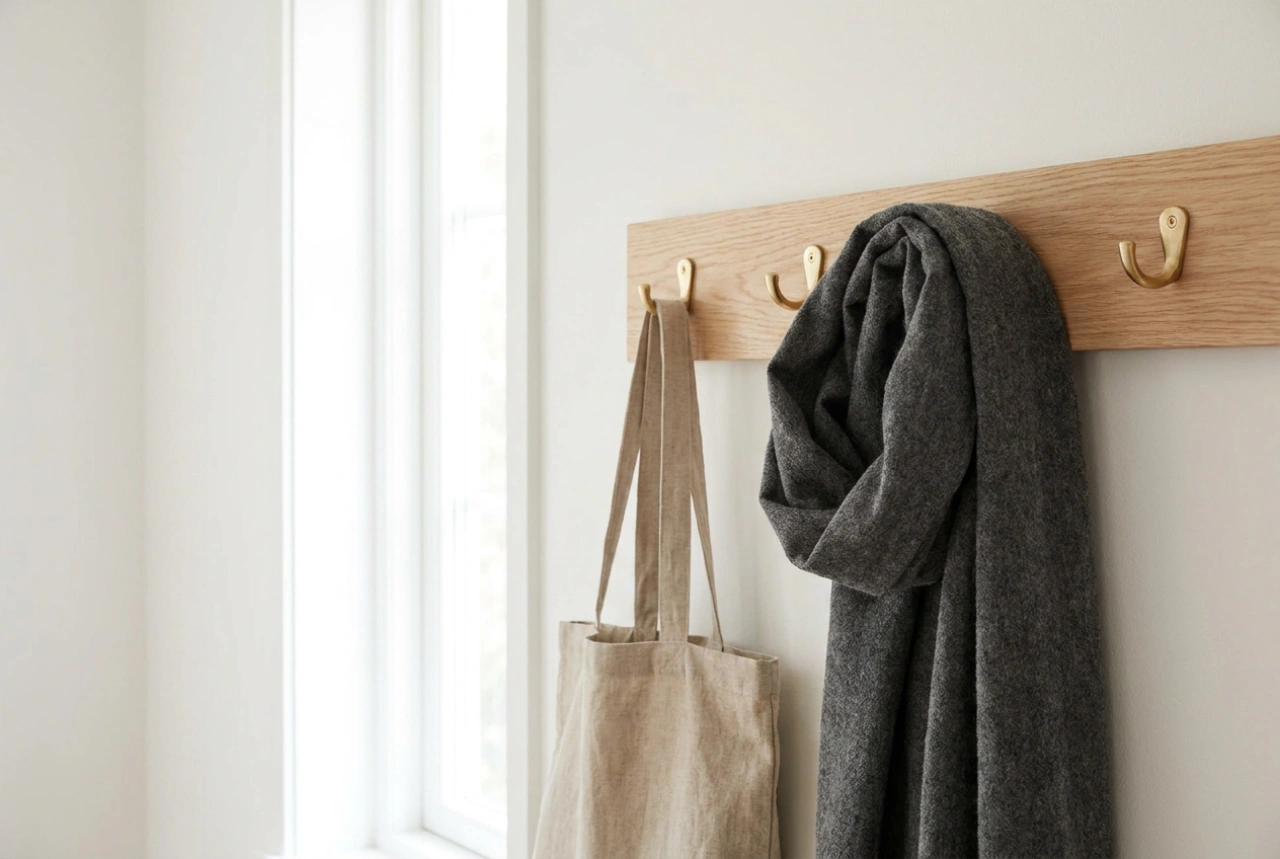 Come mantenere l'ordine e proteggere un appendiabiti da terra in legno