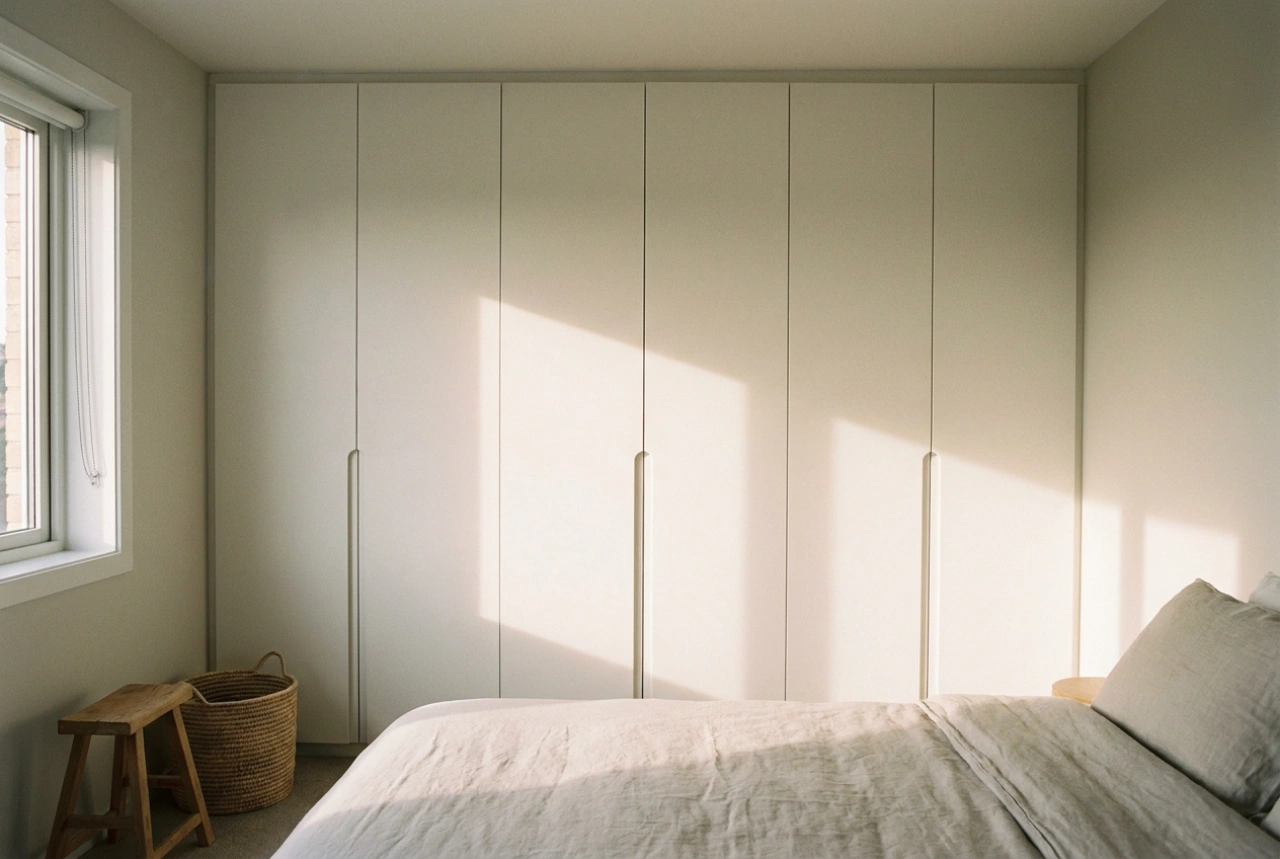 Come scegliere l'armadio per una camera da letto piccola senza appesantire lo spazio