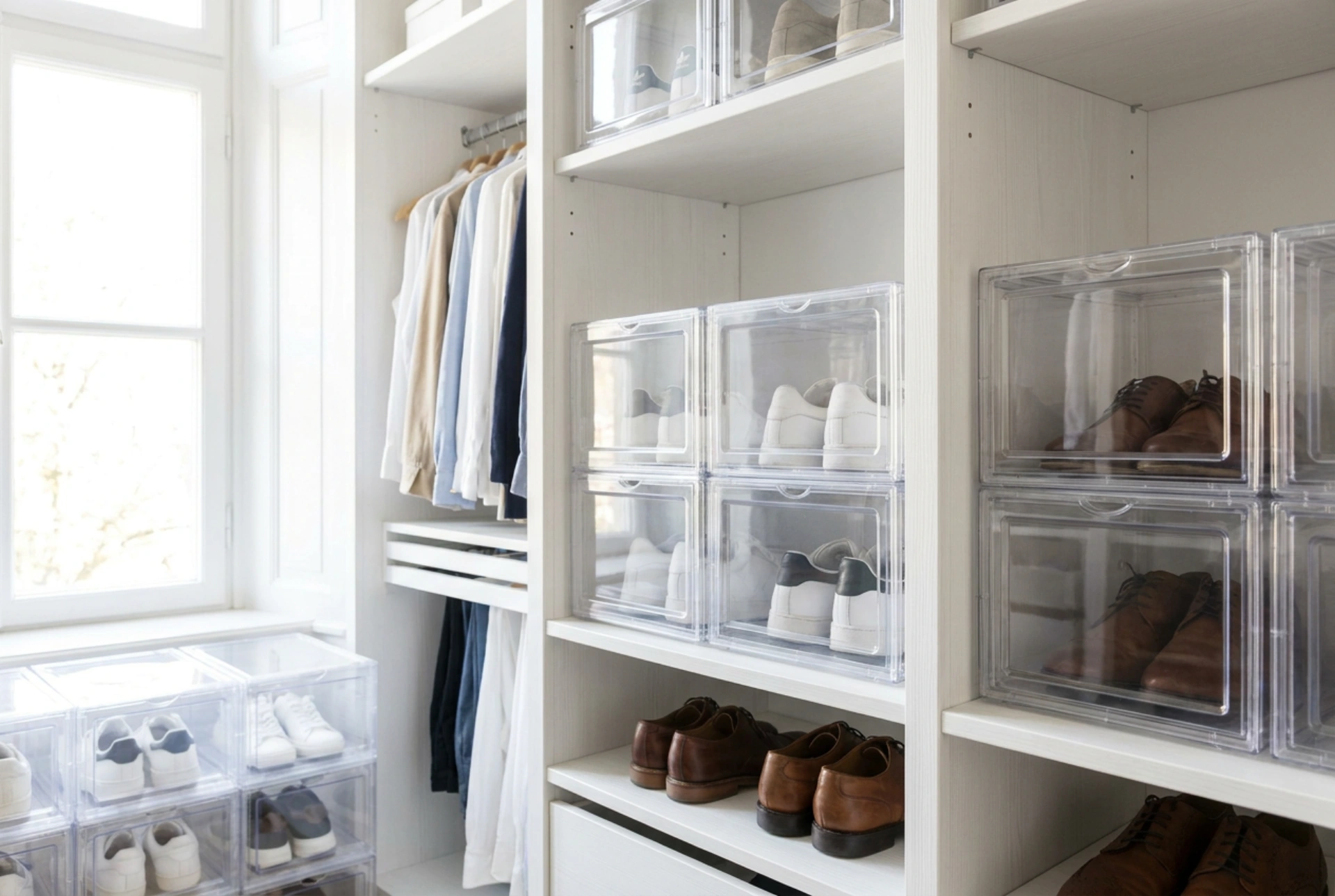 Come conservare le scarpe nelle scatole per ottimizzare lo spazio nell'armadio