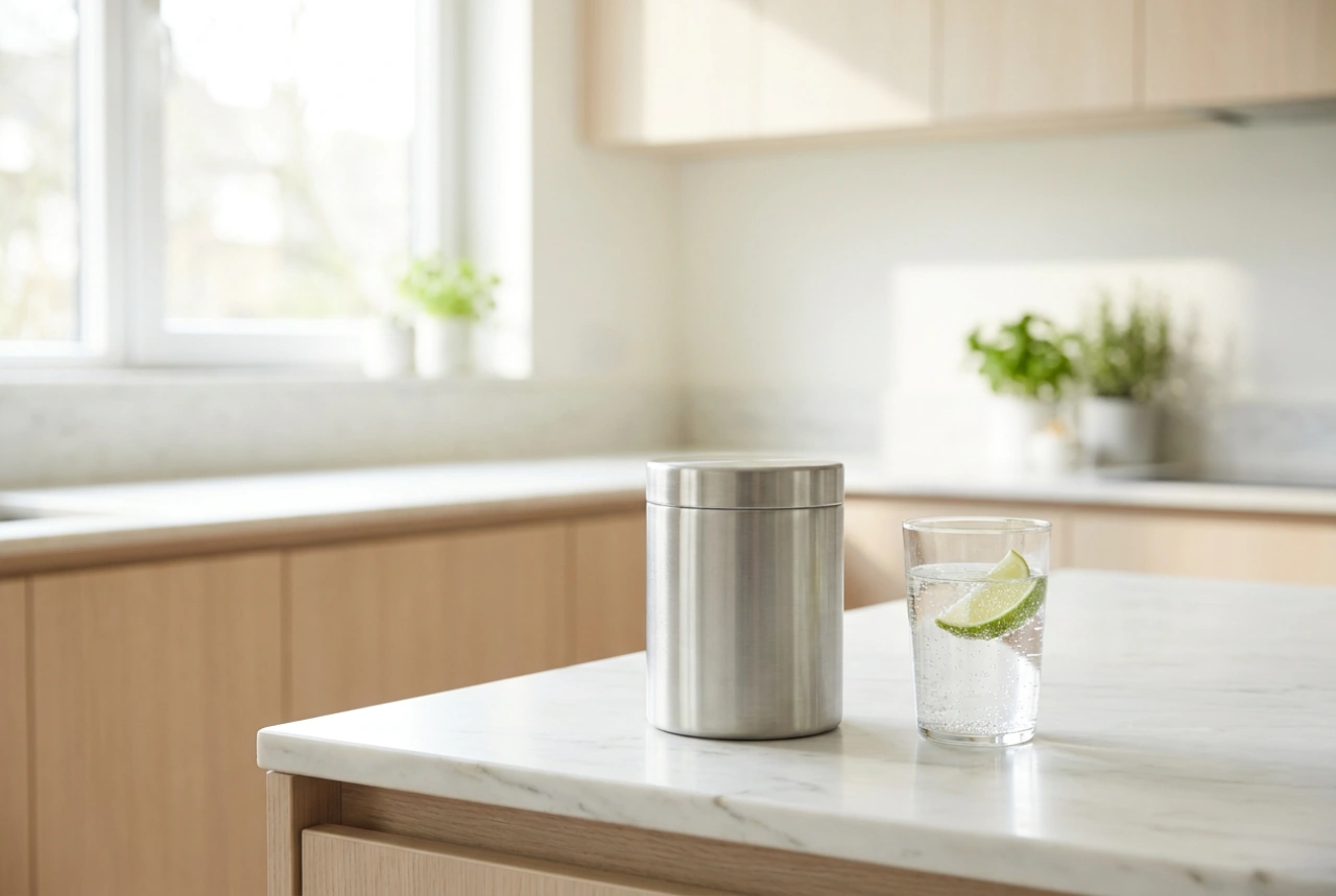 Come conservare la bombola di CO2 del gasatore nella cucina di casa