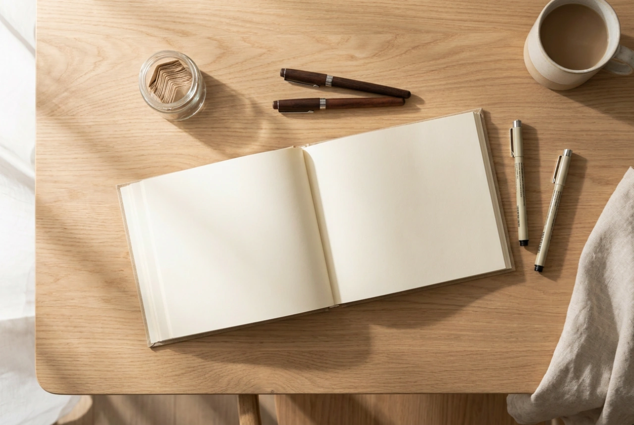 Come organizzare un album fotografico da incollare senza confusione