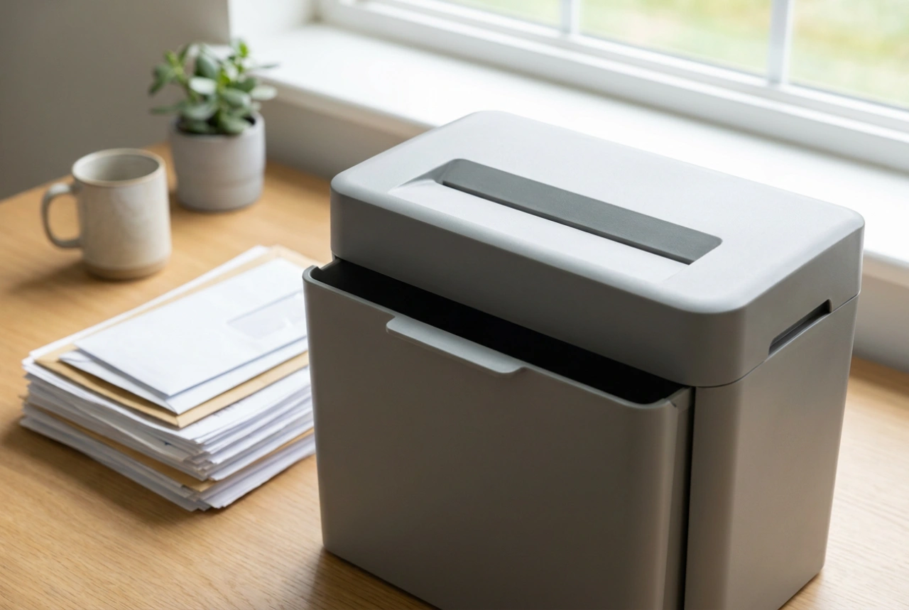 Come usare in sicurezza un distruggidocumenti domestico