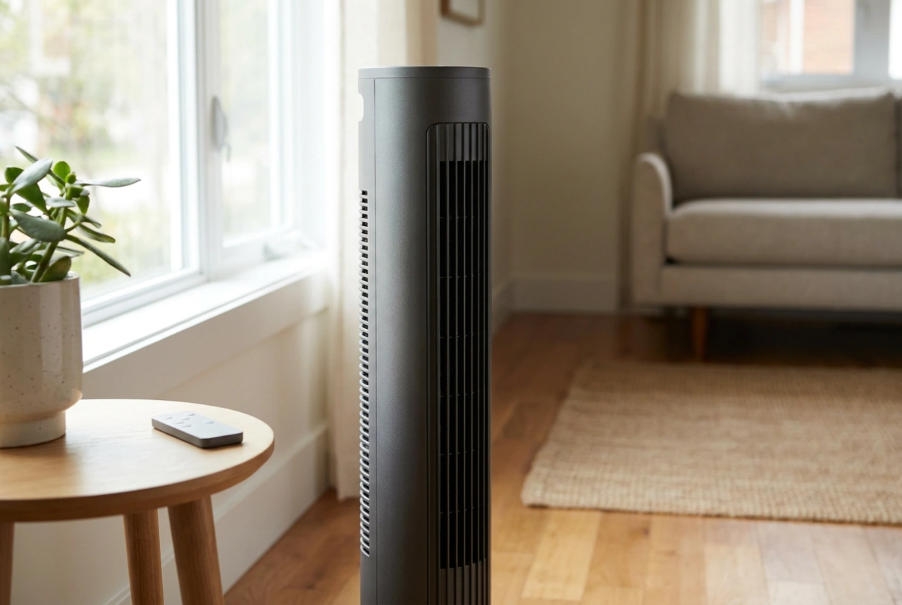 Come usare in sicurezza il ventilatore a colonna con telecomando in casa