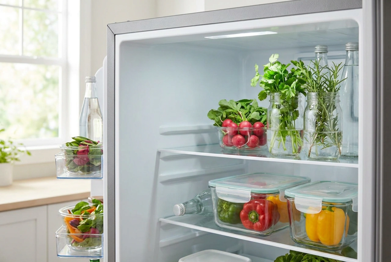 Come progettare un frigorifero da incasso piccolo in una cucina di dimensioni ridotte