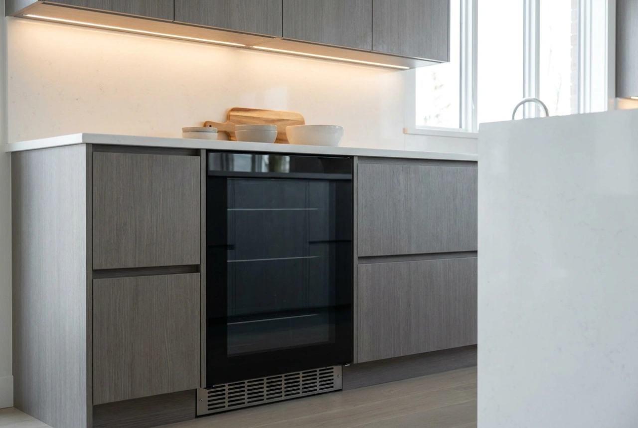 Frigorifero sottopiano da incasso e regole di ventilazione