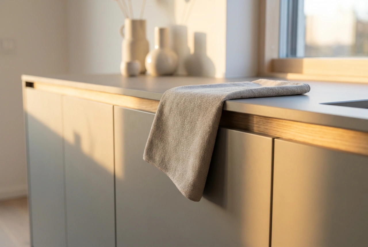 Come pulire le ante dei mobili della cucina in base al materiale