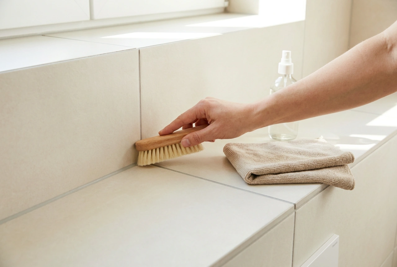 Come scegliere la spazzola per fughe senza graffiare le piastrelle