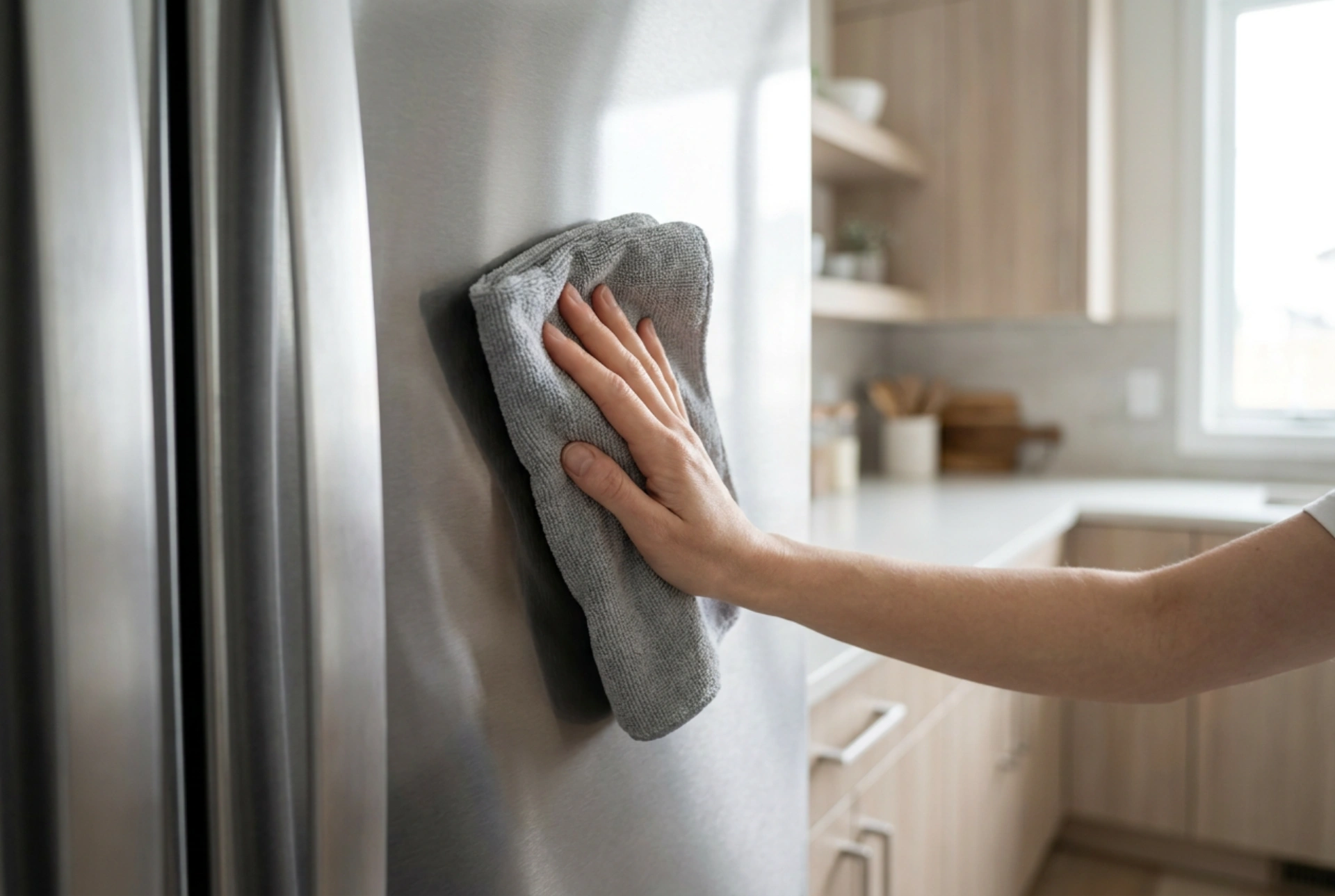 Come pulire l'acciaio inox per rimuovere le impronte senza graffiare