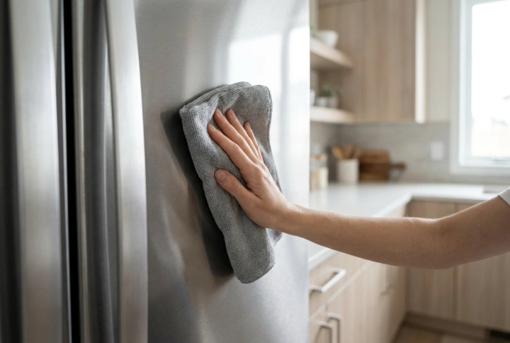 Come pulire l'acciaio inox per rimuovere le impronte senza graffiare