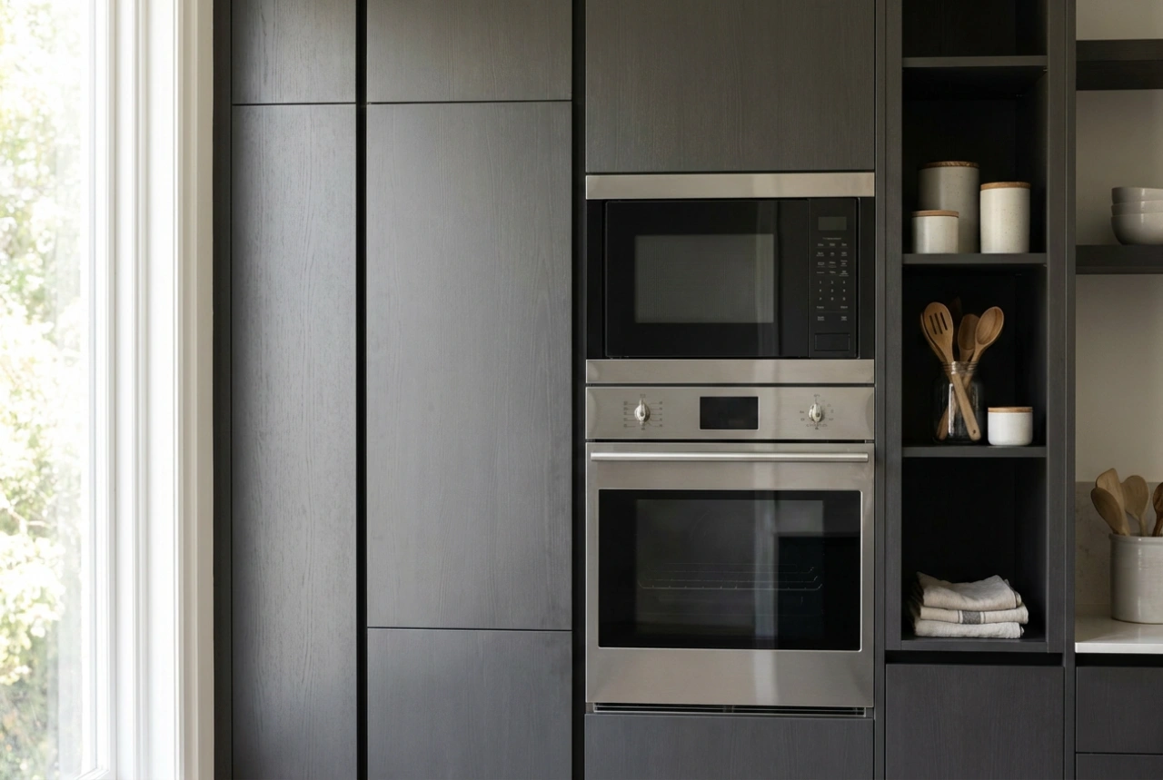 Come posizionare il forno e il microonde nella colonna cucina