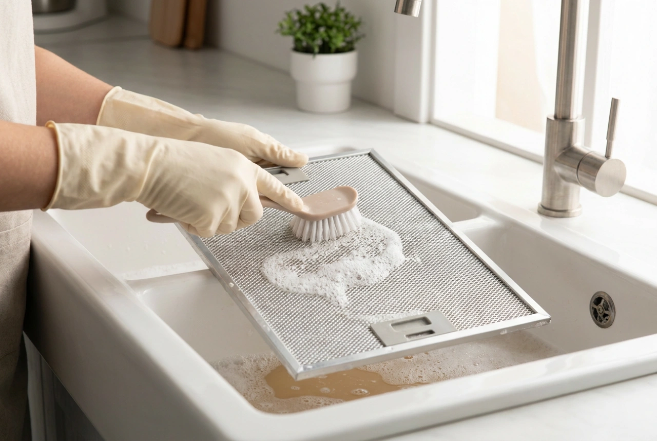 Come pulire il filtro della cappa per catturare il grasso in modo efficace