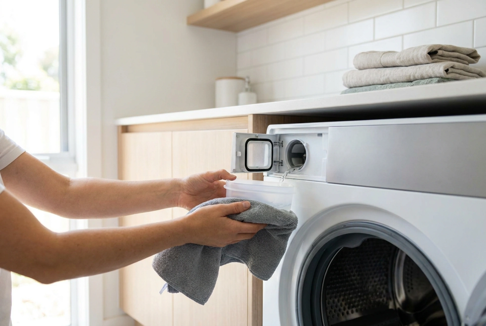 Come aprire la lavatrice in emergenza senza allagare il bagno